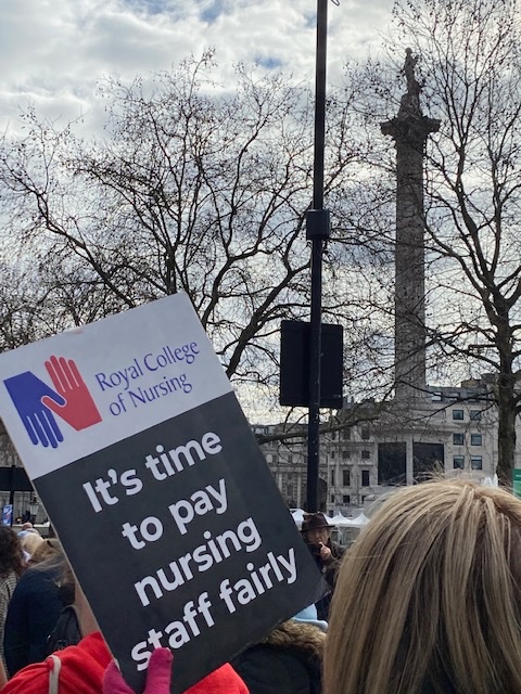 NHS nurses are earning ~10 per cent less in real terms than in 2010. Nurses are using Food Banks, FFS

It’s important to all of us that nurses are paid fairly because, if nurses cannot afford to live, our NHS cannot retain them. Understaffing risks patient safety

#SOSNHSDEMO