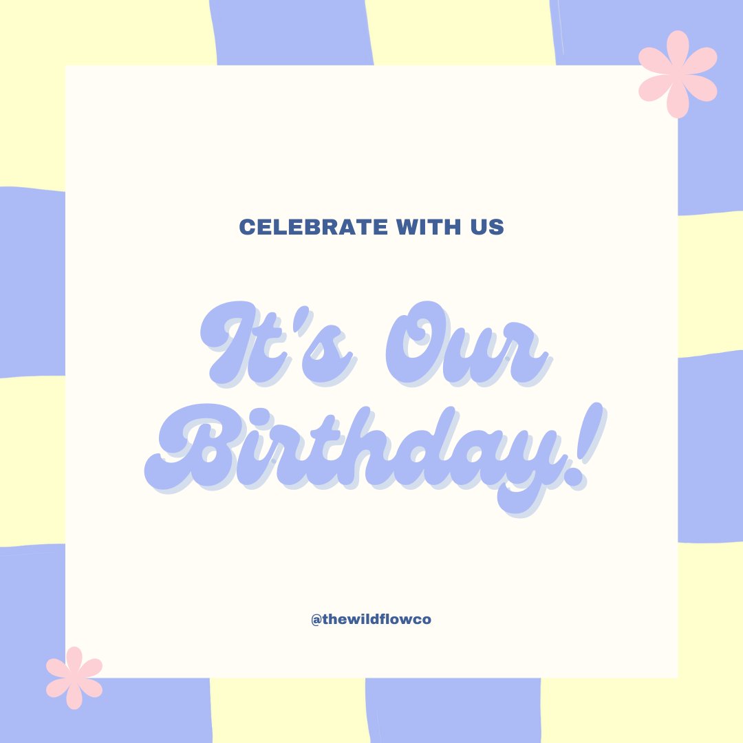 The Wildflower Company is turning 1 🎂 and you’re invited to celebrate with us!

Join us for an evening of bouquet-making and fun drinks on March 24th 🥂 

Spots are limited &amp; it’s first come, first serve: bit.ly/3SJONnm

We can’t wait to celebrate with you! 💛