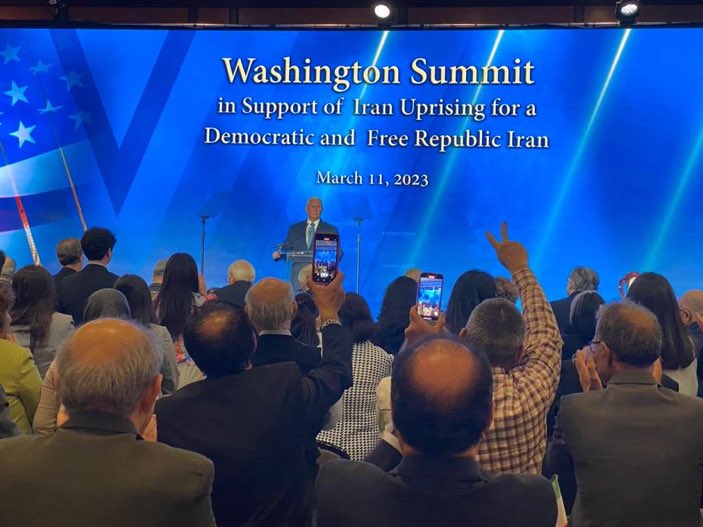 “this week, a bipartisan group of more than 220 US House members co-sponsored a resolution expressing support for the Iranian people's desire for a democratic, secular, & nonnuclear Republic of Iran. support for Maryam Rajavi’s 10-point plan.” @Mike_Pence #FreeIran .@JoeBiden @VP