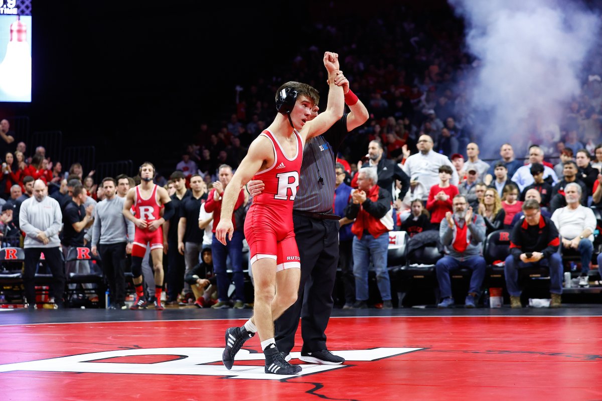 RUWrestling's tweet image. Just a couple South Plainfield 🔨s heading to the @NCAAWrestling Championships next week 😤.

#RelentlessPursuit | #GoRU