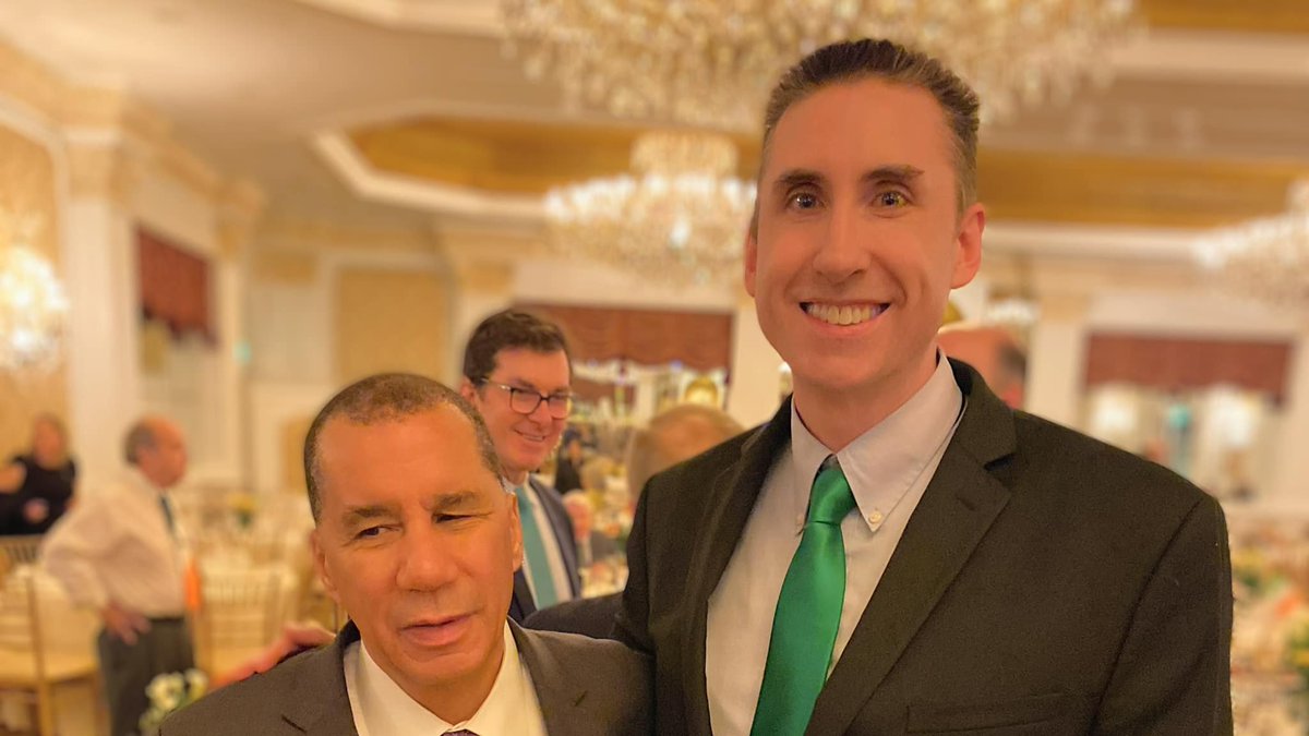MichaelCaplice2's tweet photo. Wonderful to be with NYS Comptroller DiNapoli at the Irish Americans In Government Luncheon, and happy to spend some time with Consul General Helena Nolan, former Governor David Paterson, and many great elected officials and friends! https://t.co/dykuEFnj5B