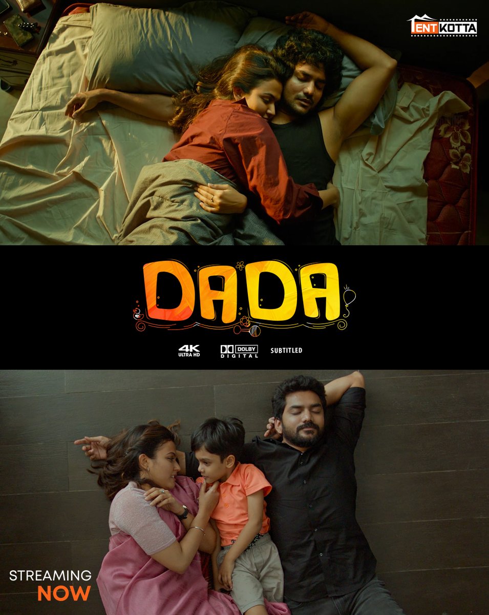 Tentkotta's tweet photo. #DaDa - It's all about LOVE😍 
From Beginning to End.

#kavin  #AparnaDas #dadaontentkotta

#Dada Now Streaming 📽️ on #Tentkotta🍿..!! https://t.co/brARQgOJrJ