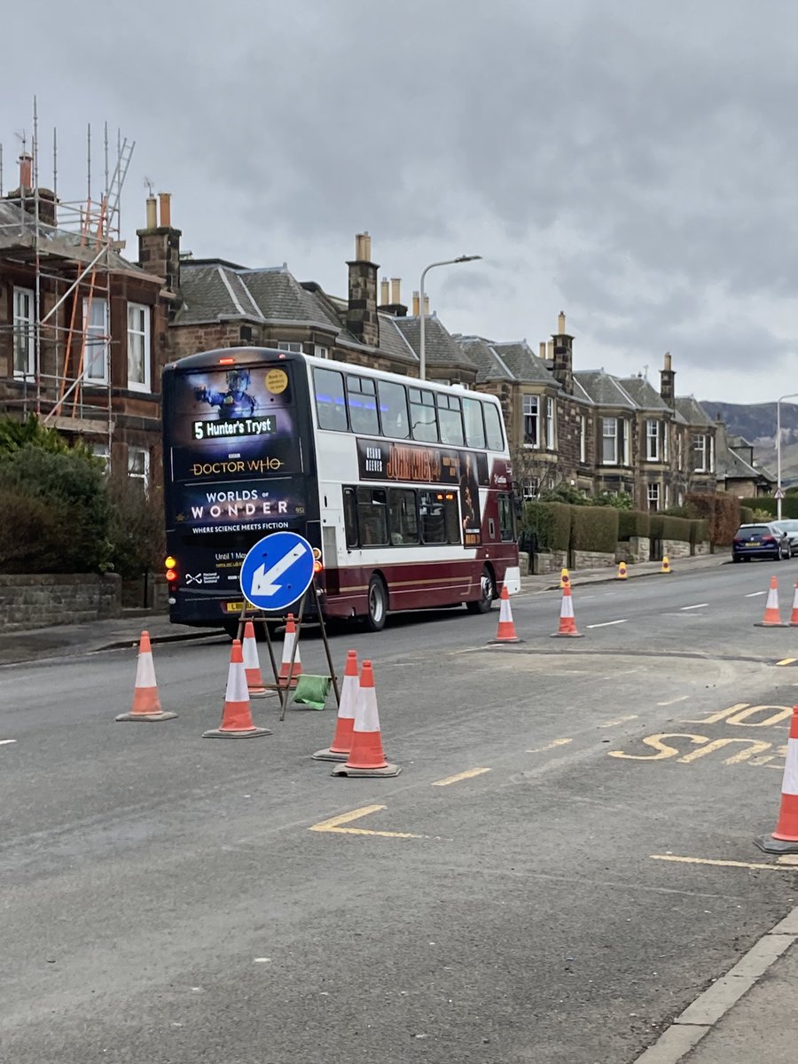 CLG2650's tweet photo. @on_lothianbuses  The driver of bus 1064 No.16 to Torphin would not stop at Greenbank Loan to let me  off as requested, saying it was in the middle of  temporary traffic lights. However the No. 5 following stopped. I was able to walk the extended distance, but others may not be https://t.co/odsTjLciKS