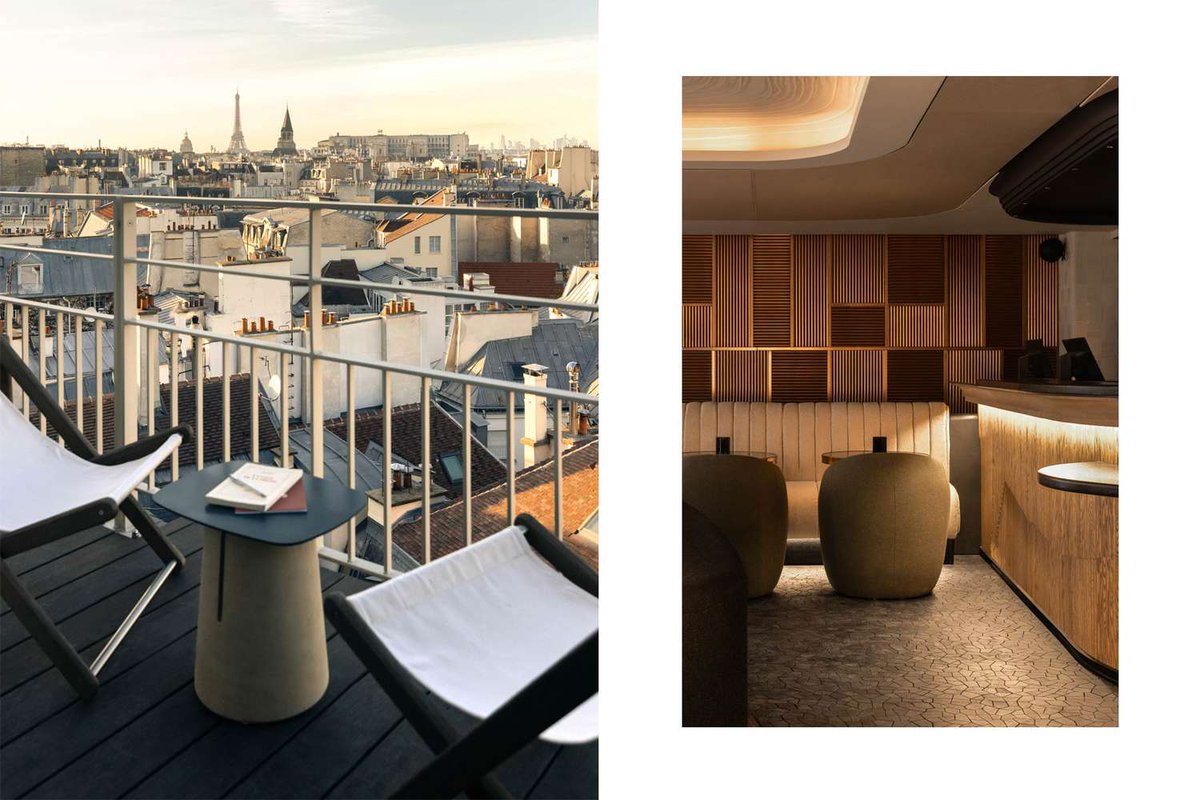 ParisArtDeVivre's tweet photo. [ #Hotels in #Paris ] ✨ 
This Chic New Hotel in Paris Is the Perfect Place to Experience the City Like a Local: Hôtel Dame des Arts just opened on Paris's Left Bank. 💛 
https://t.co/LSlyvuLWhV @TravelLeisure
#Parisjetaime #homeinParis #MovetoParis #LivinginParis https://t.co/oGMo6K73bJ