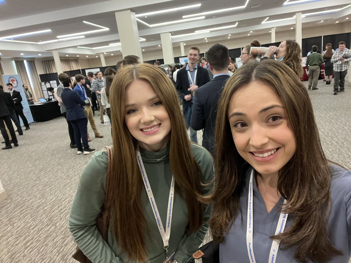 2nd year at #NESC2023 with @emilysantomwx! Such a great experience as always💯⛅️🌡️🌪️