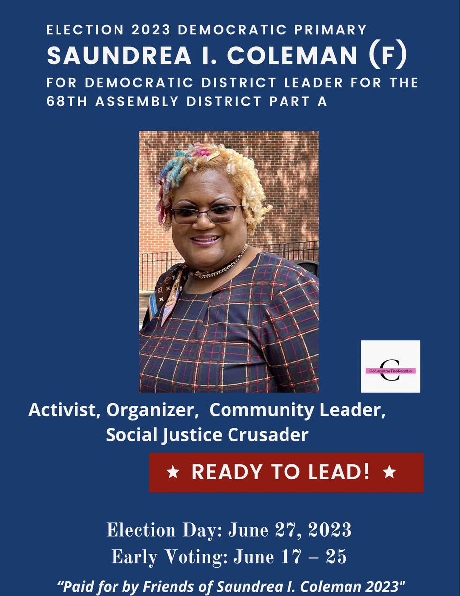 Greetings All.
I am running for office, please donate. 
#Coleman4ThePeople 

secure.actblue.com/donate/friends…