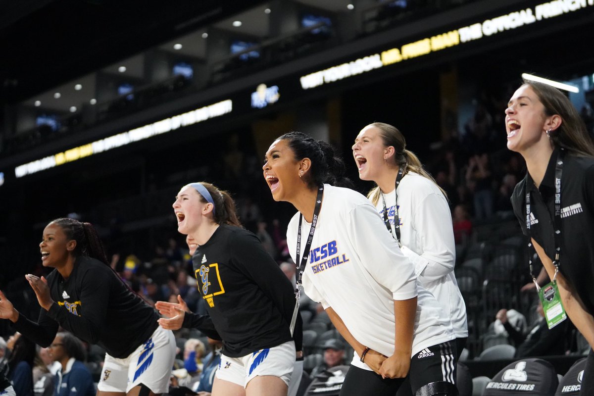 UCSBathletics's tweet photo. It’s CHAMPIONSHIP SATURDAY!🏆

Both our men’s and women’s basketball teams advanced to The Big West Championship game for the first time since 2012! Now let’s bring it back to Santa Barbara!

#GoGauchos https://t.co/7whenQyL4a
