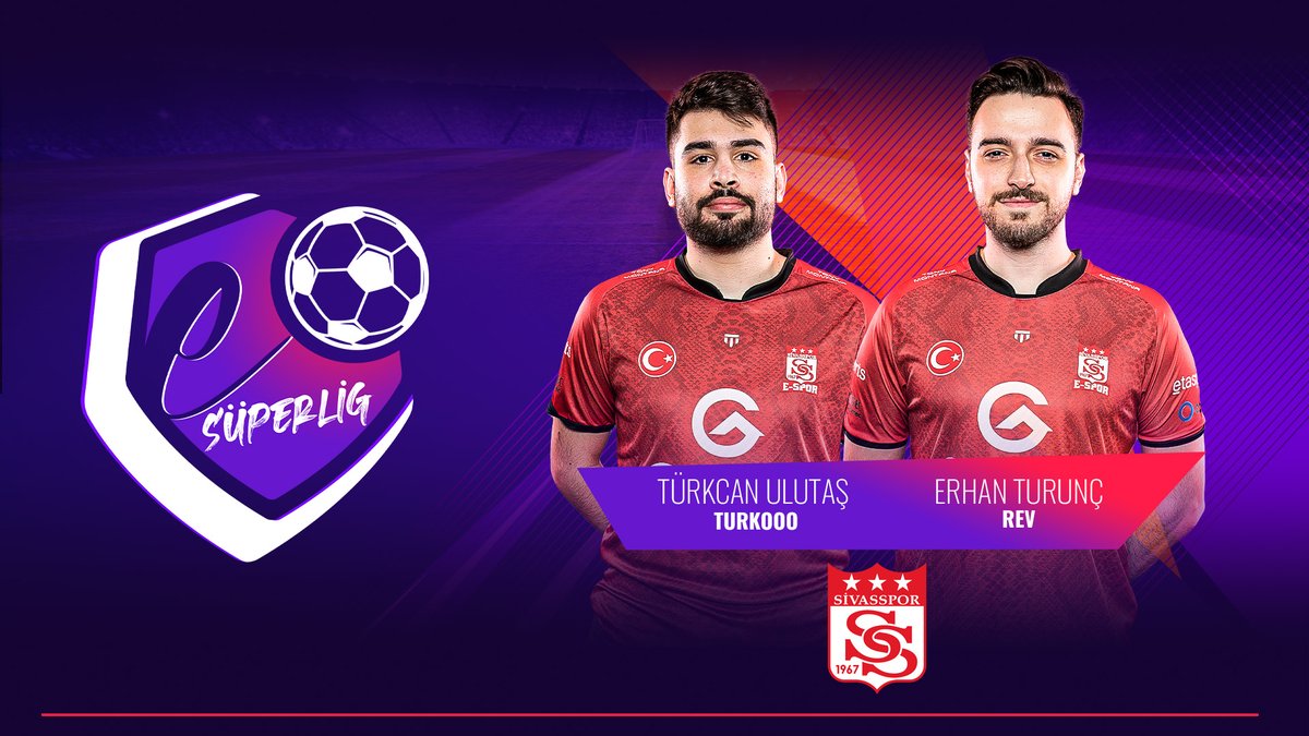 eSüperLig'de mücadele edecek takımlarımızı tanıyalım!

Karşınızda @Sivasspor oyuncuları @turkcan_ulutas ve @Revenger_Ryan !

#eSuperLig 🎮