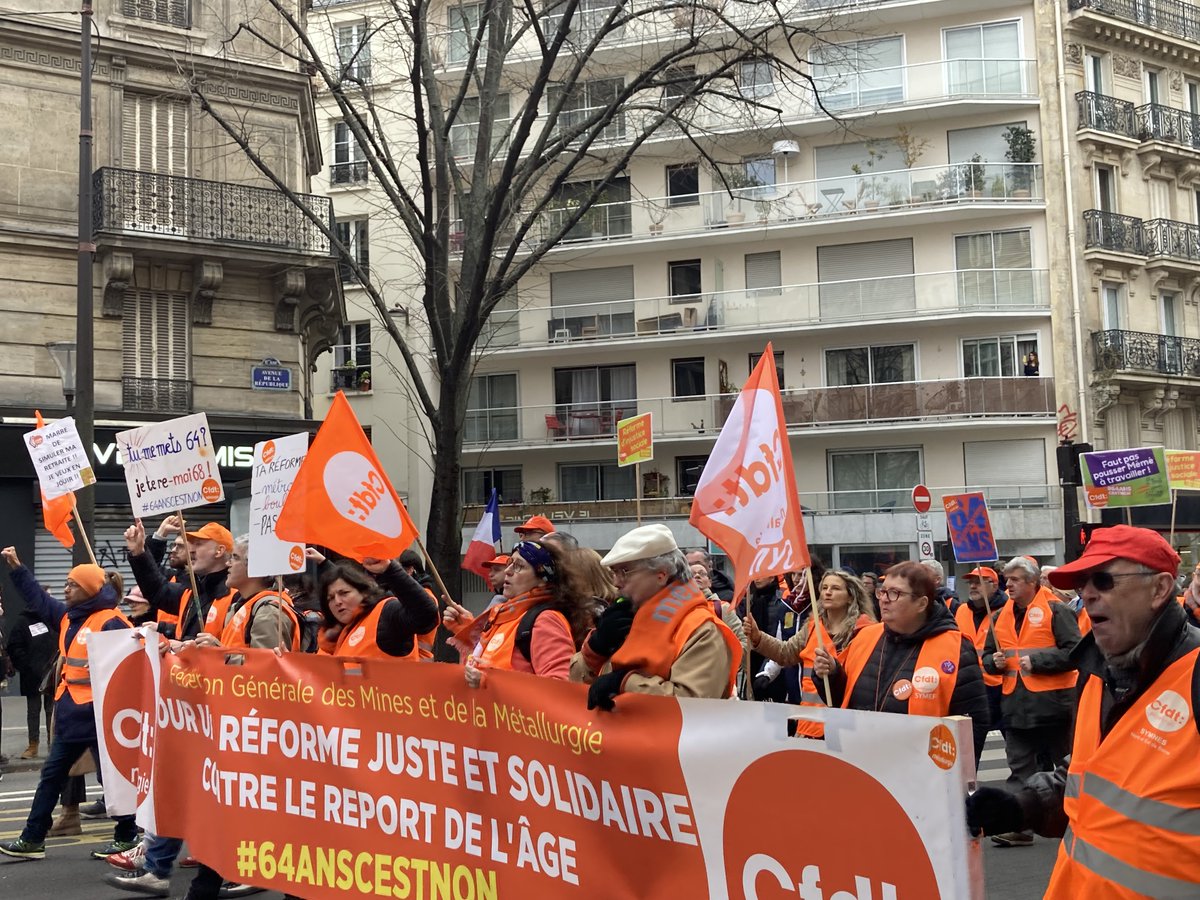 RicordeauYvan's tweet photo. Les travailleuses et travailleurs sont déterminés à se faire entendre. La fin de non-recevoir adressée par le Président de la République au monde du travail n'est pas acceptable #democratiesociale Nous continuons la mobilisation, rendez-vous le 15 mars dans toute la France ! https://t.co/5jpwm27eOF