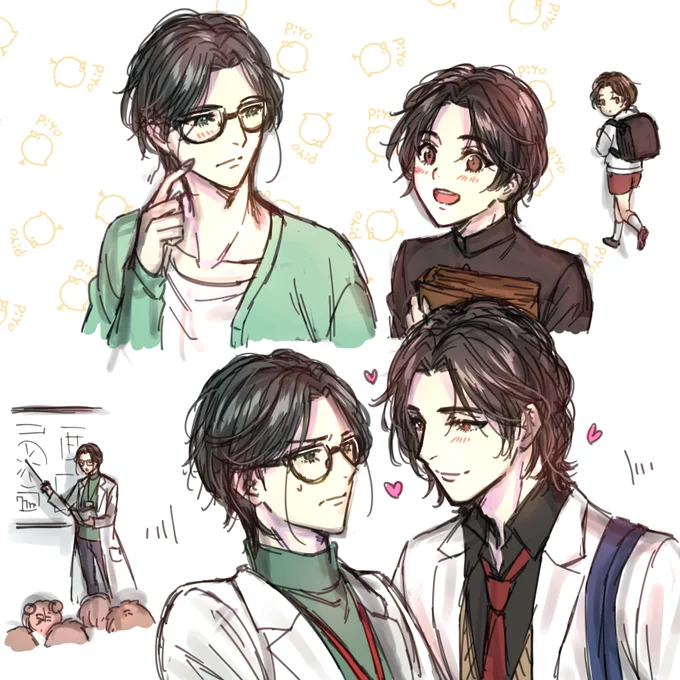学ランもブレザーも良いよね。な現代AU#MDZS #svsss 