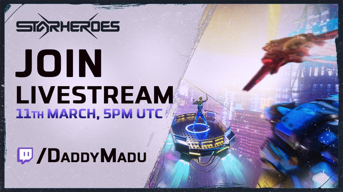 🚨 Live Stream Alert 🚨

Pilots! If you’ve been hungry for some epic space action, we got you covered. There’s a dope live stream starting soon! 🤩

Join DaddyMadu on Twitch, and see how this Egyptian streamer is doing as a pilot🎮
twitch.tv/daddymadu

#WeAreStarHeroes