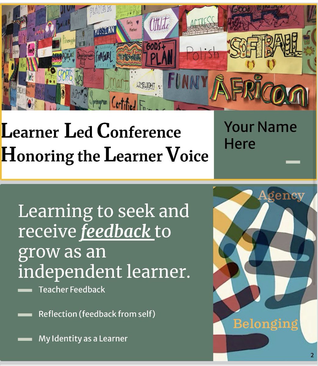 triciapettis10's tweet image. Last week we held #learnerled conferences with advisors and caregivers. This structure is developing agency for ALL. @SVMSEdina #eachandevery #thrive #feedback #reflection #belonging #buildingconfidentlearners #advisory #soproud