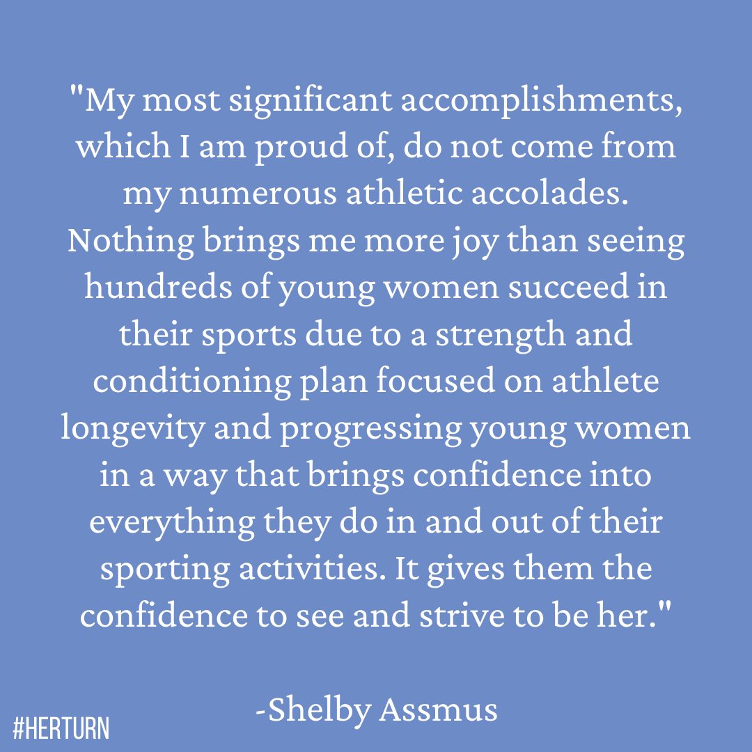 For our second feature of Women’s History Month, we interviewed Shelby Assmus, a Jackrabbit Track and Field alumni. Check out what she has to say about sports and how they impacted her life! #HerTurn