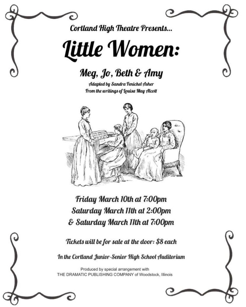 It's a Two-Show-Day. Catch "Little Women" at 2pm and 7pm.