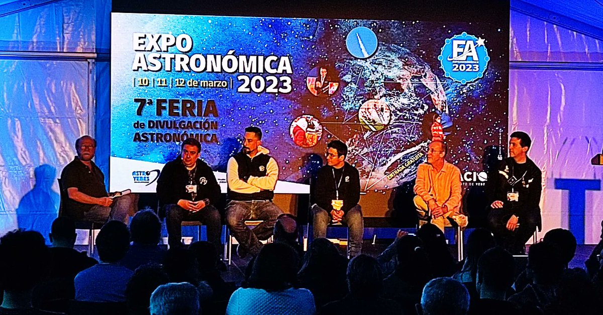 🗣️ Abrimos mesa redonda sobre #turismoastronómico con la apertura de <a href="/eroblesg1972/">Eusebio Robles (Use)</a> delegado de <a href="/JCCMGuadalajara/">JCCM Guadalajara</a> y la participación de #Tubkala #Skyandaluz <a href="/astroguada/">astroguada</a> #OrionMadrid <a href="/astrocuenca/">AstroCuenca</a> <a href="/ArasAstro/">AstroARAs</a> y #FAAE

#expoastronómica2023 #ciencia #municipioestrella #Yebes #Valdeluz