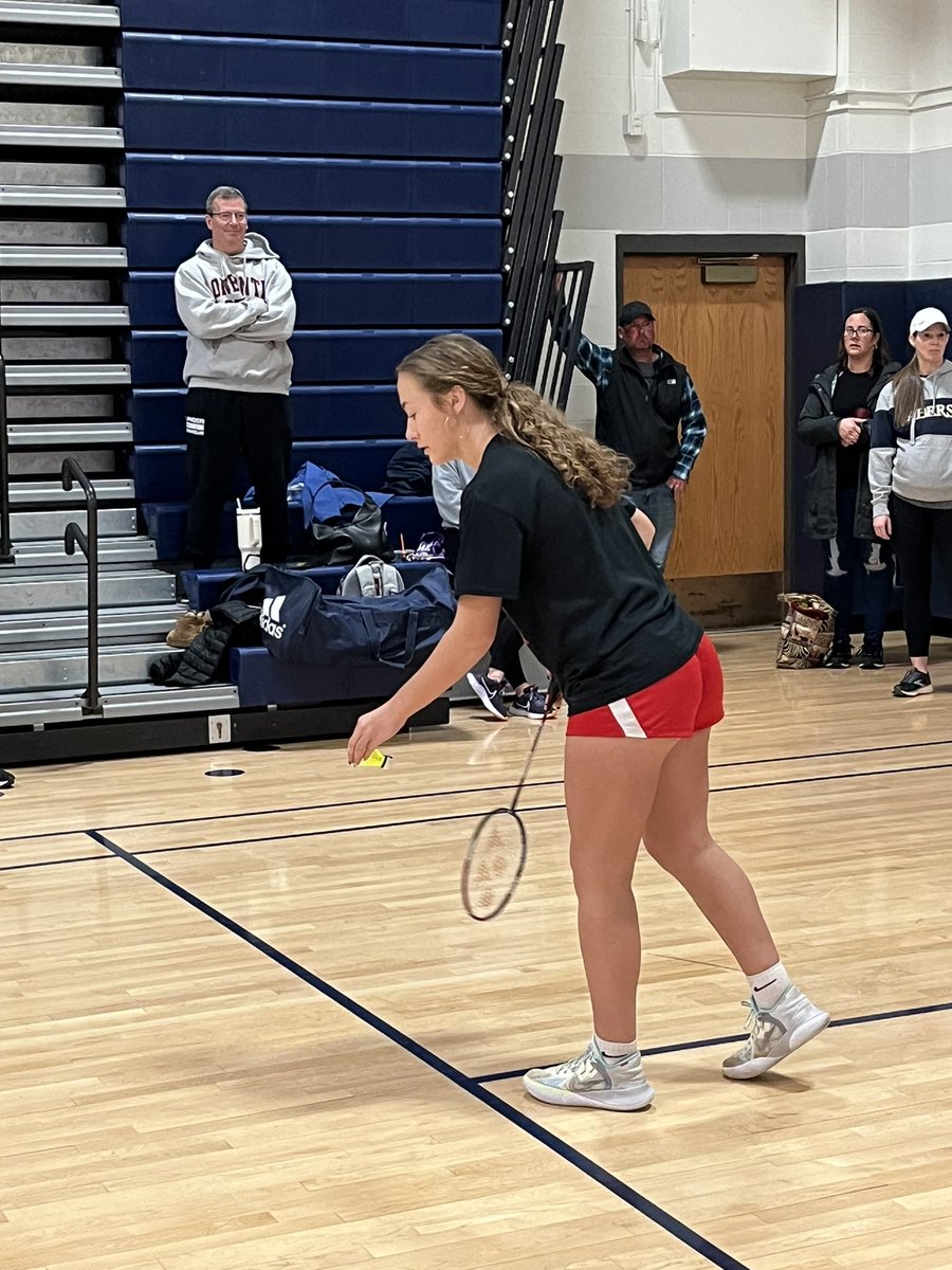 FastWolverines's tweet image. Not track related but big day today at the Section 4 Badminton & Ping Pong Championships! #wcsdletsgo
