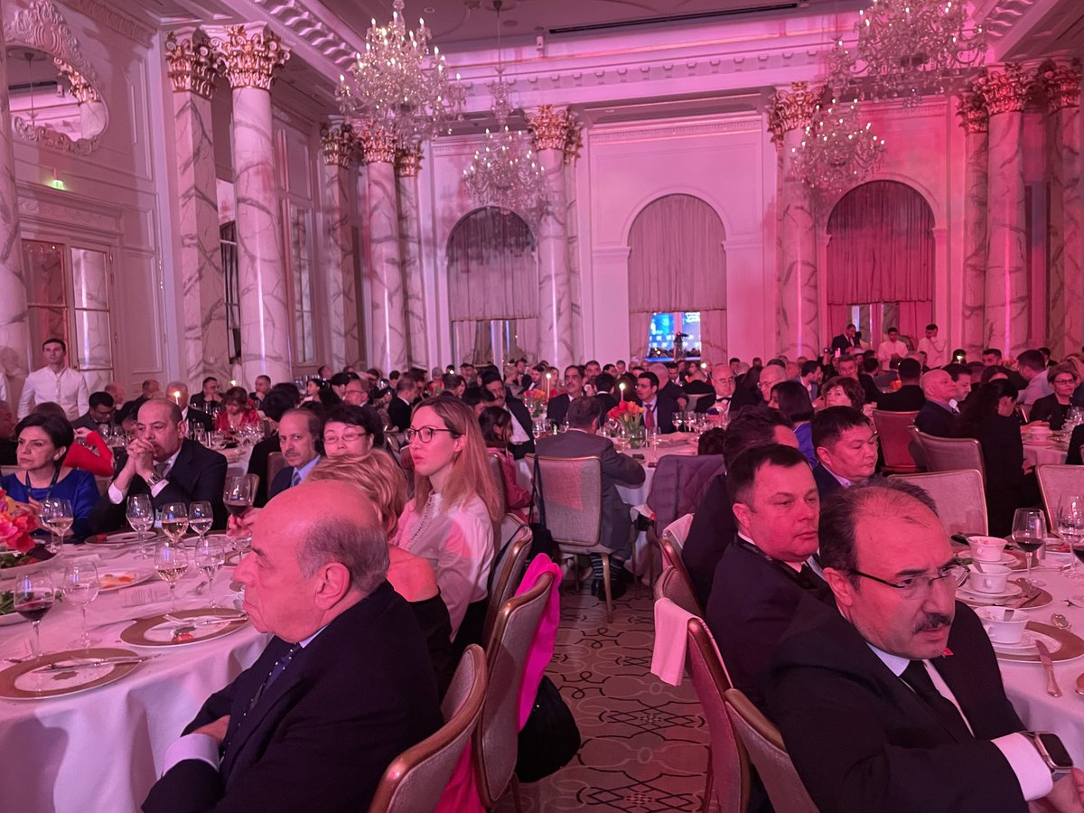 nsaad777's tweet photo. It’s a wrap : X GLOBAL BAKU FORUM, The High-Representative @unaoc @miguelmoratinos in his remarks at the closing session calls for globalising compassion, mutual respect and the quest for peace @NizamiGanjaviIC
#XGLOBALBAKUFORUM
#globalizecompassion https://t.co/dXA9BYMhKV