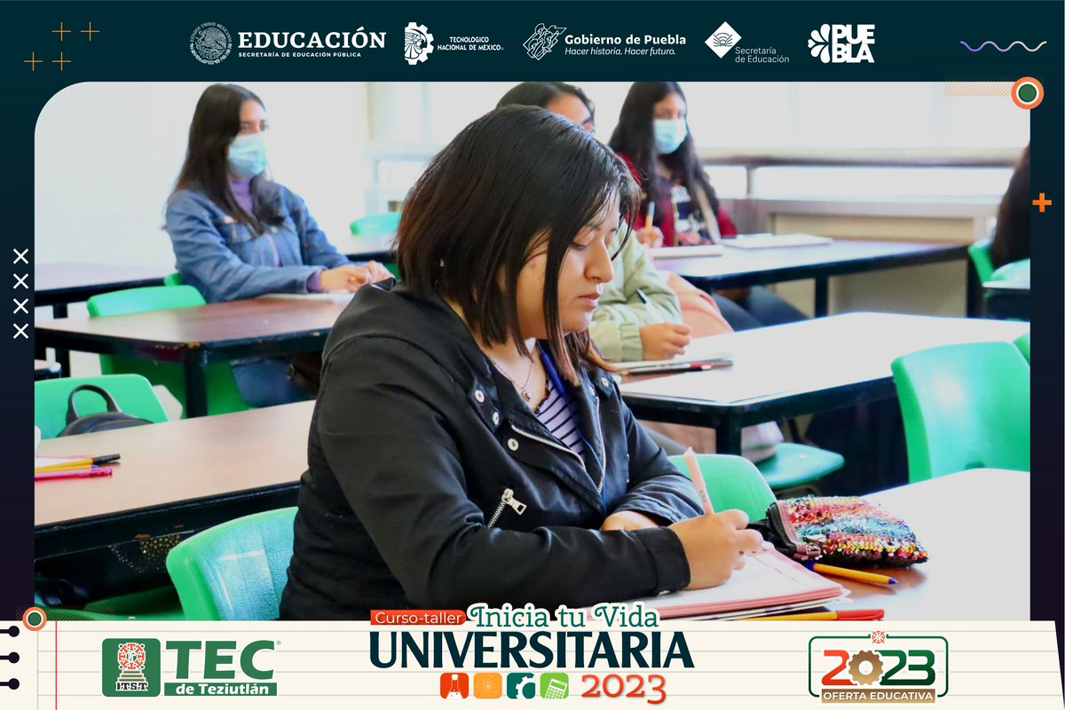 TecNMTeziutlan's tweet photo. #Admisión2023
Esta mañana en el #TecDeTeziutlán damos la bienvenida a las y los participantes de la Segunda Edición 2023 del Curso-taller Inicia tu Vida Universitaria.

¡Les deseamos mucho éxito! ¡Bienvenidas y Bienvenidos al Tec de Teziutlán! 

#EsUnOrgulloSerMapache 🐾 https://t.co/dp4BJdkDxy