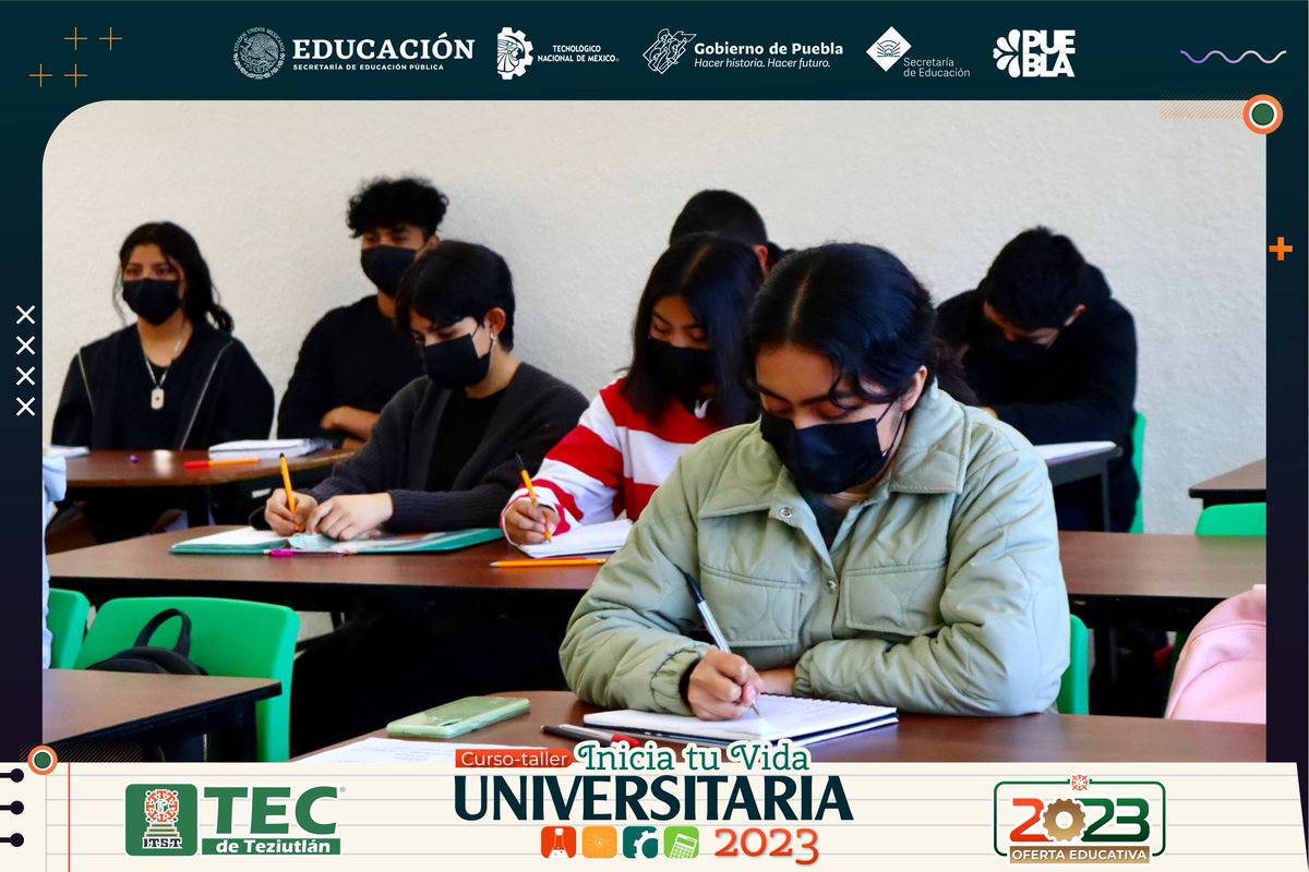 TecNMTeziutlan's tweet photo. #Admisión2023
Esta mañana en el #TecDeTeziutlán damos la bienvenida a las y los participantes de la Segunda Edición 2023 del Curso-taller Inicia tu Vida Universitaria.

¡Les deseamos mucho éxito! ¡Bienvenidas y Bienvenidos al Tec de Teziutlán! 

#EsUnOrgulloSerMapache 🐾 https://t.co/dp4BJdkDxy