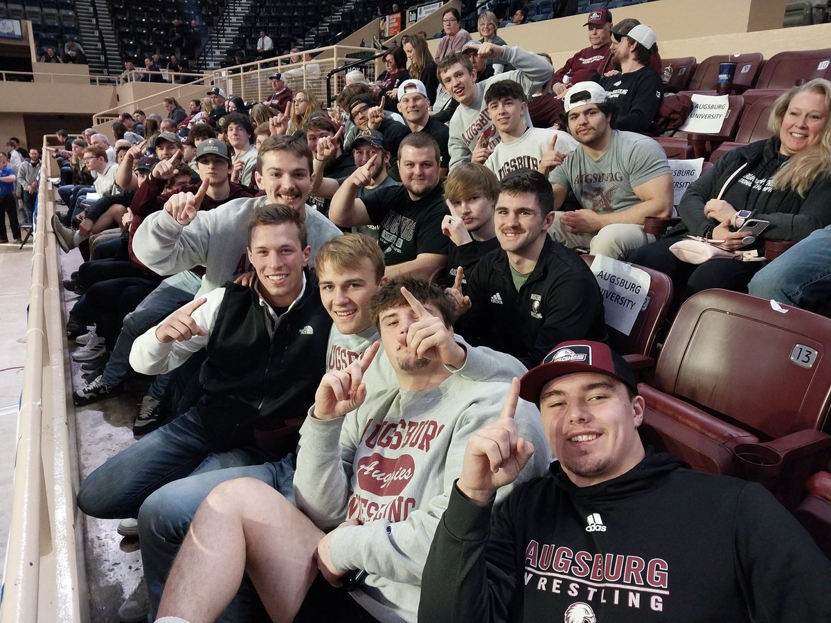Richard Kim (@richkimdpu) on Twitter photo Augsburg clinches their 14th team title!
<a href="/d3wrestle/">d3wrestle.com</a>
<a href="/D3NationPodcast/">D3 Nation Podcast</a> <a href="/AugsburgAuggies/">Augsburg Athletics</a> <a href="/AuggieWrestle/">Augsburg Wrestling</a>
#d3wrestle Augsburg clinches their 14th team title!
<a href="/d3wrestle/">d3wrestle.com</a>
<a href="/D3NationPodcast/">D3 Nation Podcast</a> <a href="/AugsburgAuggies/">Augsburg Athletics</a> <a href="/AuggieWrestle/">Augsburg Wrestling</a>
#d3wrestle