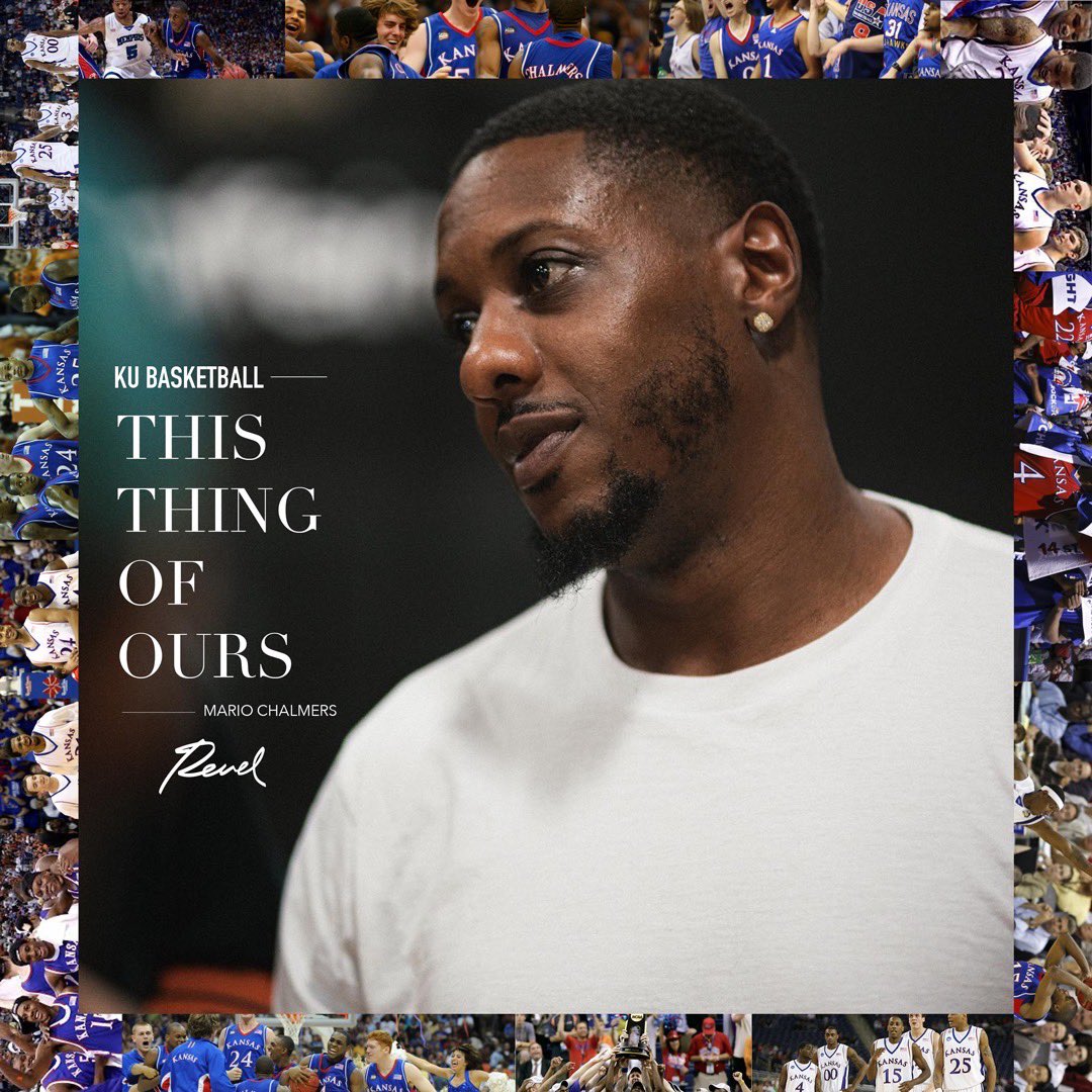 revelmoments's tweet photo. An open letter to #JayhawkNation in link below from Mario Chalmers…

Join @mchalmers15 and @thejalenwilson tomorrow night for “This Thing of Ours”, a LIVE documentary experience with fans celebrating KU Basketball. Link in bio to RSVP #RCJH @Mass_StNIL 

https://t.co/M00v7XnBUv https://t.co/6397lNJ5L9