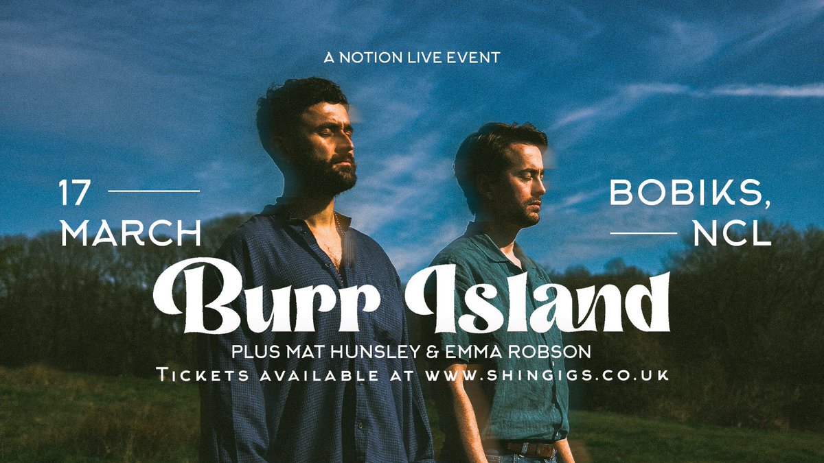 Back at it this coming Friday @BobiksNcl alongside Burr Island and @emmarobsonmusic. Tickets still available. Let’s go!!! fatso.ma/XzfD