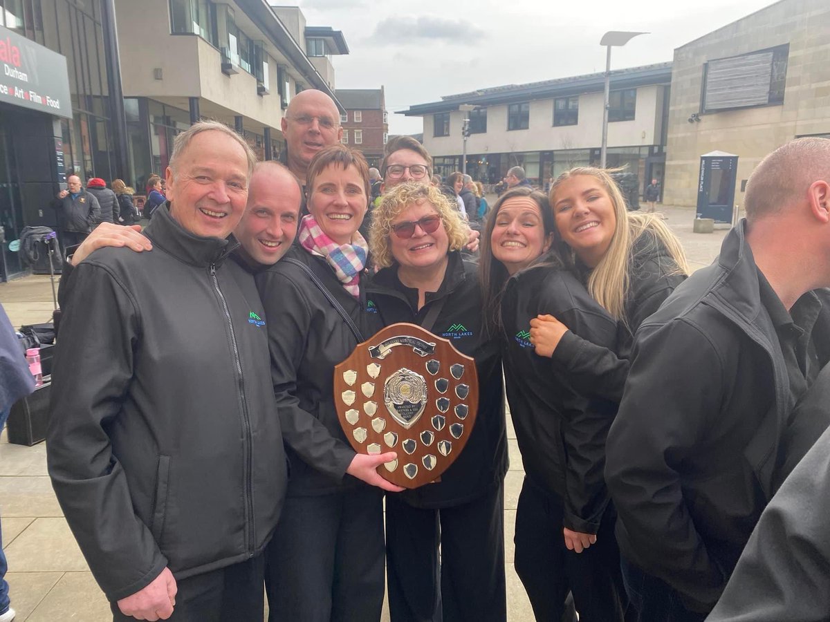 BrassLakes's tweet photo. We are over the moon with our result at the North of England Areas this morning. 1st place in the 4th section and our 2nd cornet player Sophie who won the youngest player in the winning band shield. We are looking forward to making the trip to Cheltenham again in September. https://t.co/T4xxvw1u0K