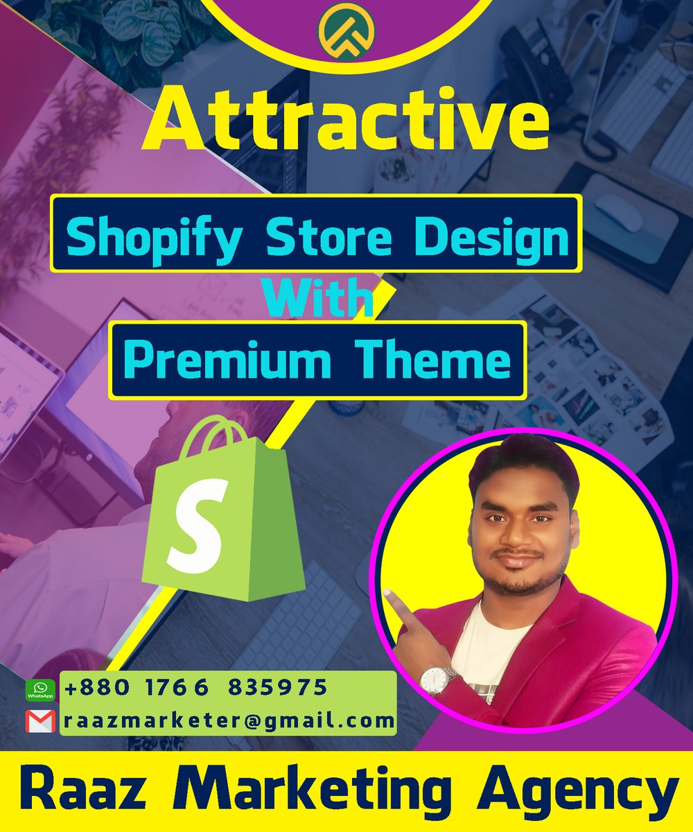 I'm🥰 Samiur Rahman Razu, I bring to you the attractive Shopify Store for your business success.🤑 
#shopify #shopifystore #digitalmarketing #socialmediamarketing #storedesign #facebookmarketing #FacebookPage