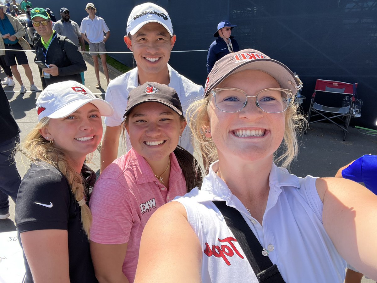 WKUWomensGolf's tweet photo. Annual spring break trip for the Lady Tops 😎

A stop at the beach and @THEPLAYERSChamp ‼️ https://t.co/ht4EpORZAF