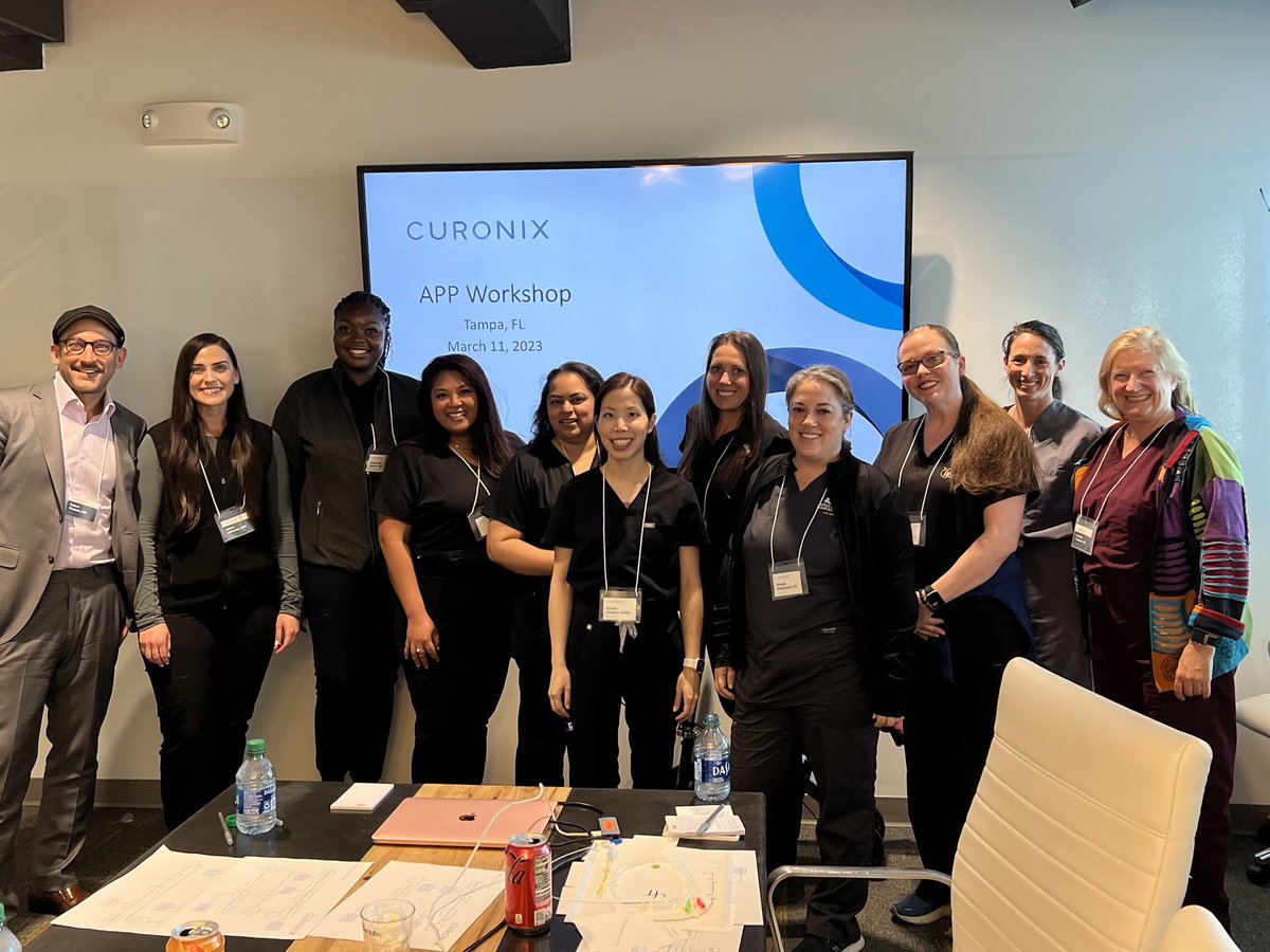 CuronixCompany's tweet photo. Exciting weekend in Tampa at the Curonix National PNS Bioskills course! We are joined by over 45 physicians &amp; APPs from across The Americas to learn about an innovative approach to the treatment of chronic pain. Special thank you to everyone for making it a wonderful event! https://t.co/oVYD44E3vL