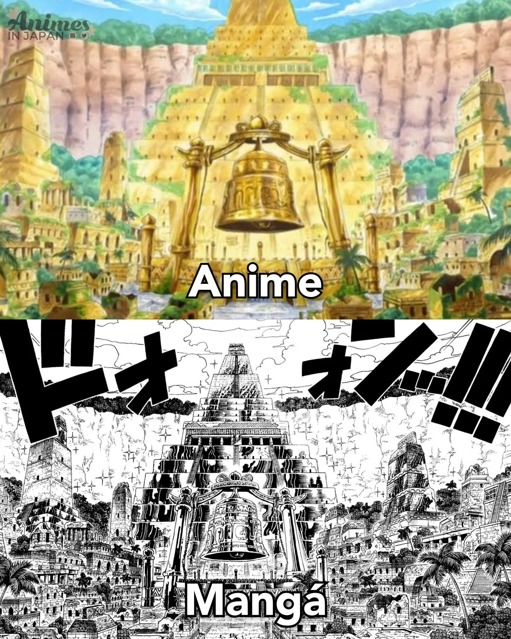 Is One Piece 🔥 inspired by 🔥 Mysterious Cities of Gold #datadigger3d # onepiece #anime 