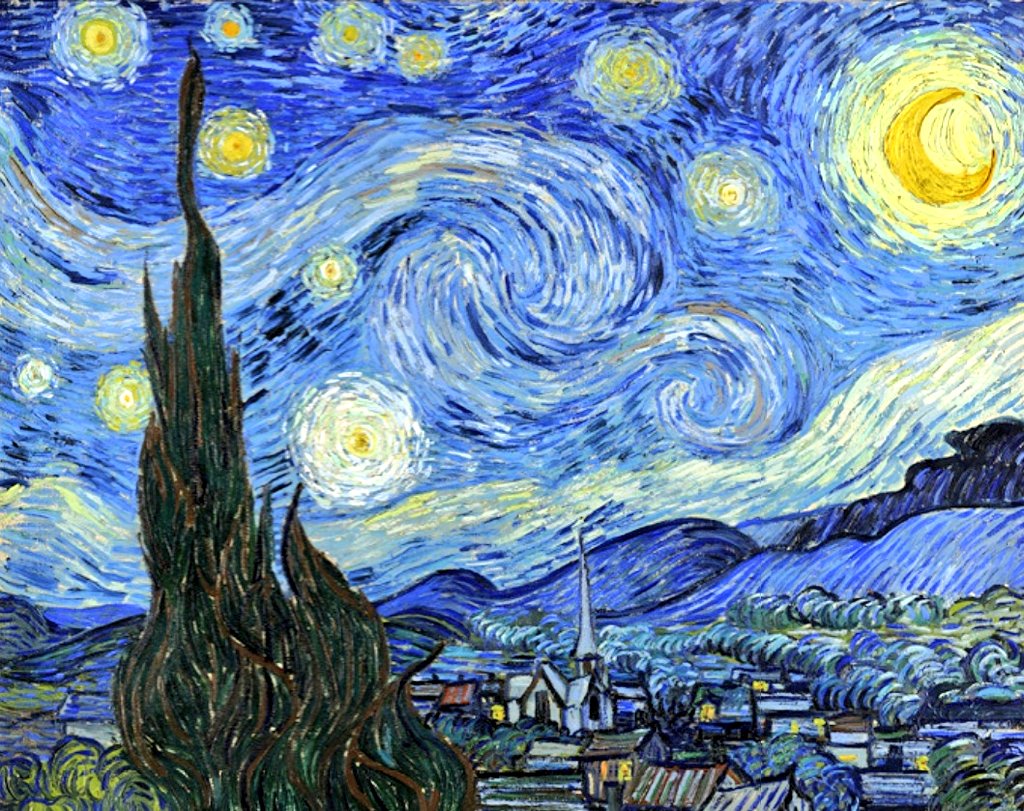 RedwithM's tweet photo. 👨‍🎨🎨Vincent van Gogh only sold one painting in his lifetime, but his "Starry Night" is now one of the most recognized and beloved paintings in the world. #Art #VanGogh #painting #Facts https://t.co/ULj5GYneyO