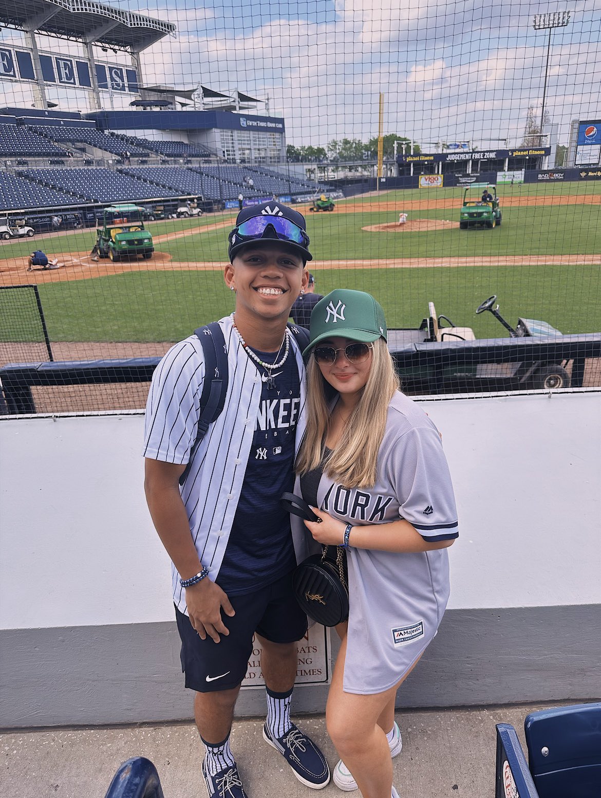 Madyson on X: We found our new second home (Yankee Stadium is