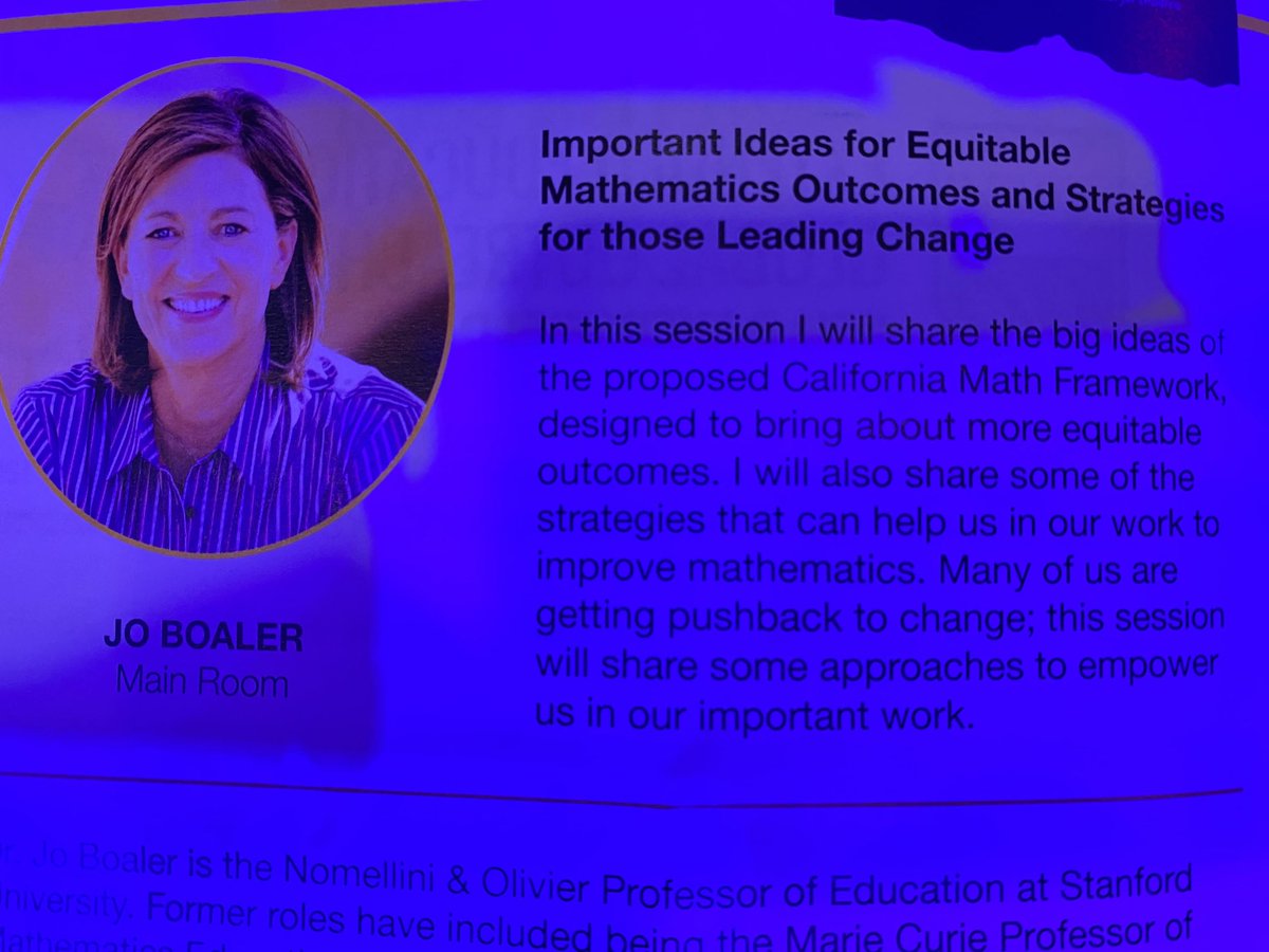 missmath229's tweet image. ❤️ 
“When you change the system black and brown kids do really well” Jo Boaler #cmcmath #cmccentral #WhyKEP