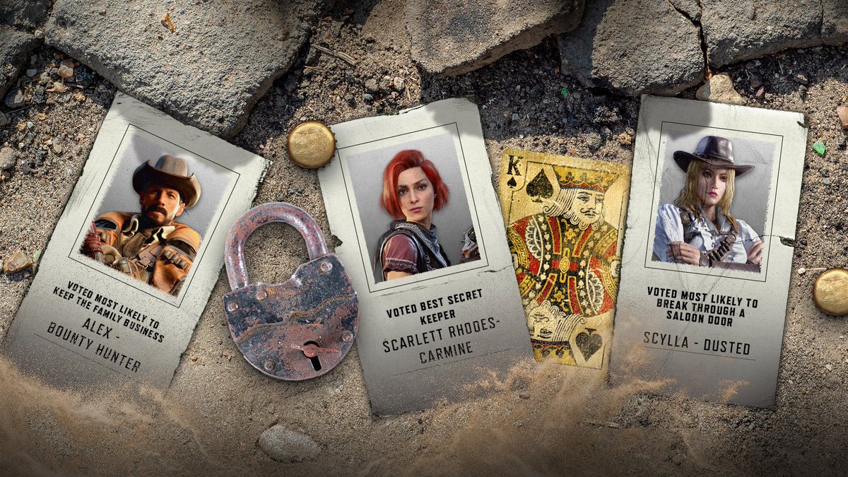 PlayCODMobile's tweet photo. Get back on the saddle 🤠

These Operators have returned for a limited time in the Battle Pass Vault! Round up these partners before they ride off into the sunset. 🌅 https://t.co/Ih2FpQZVj4