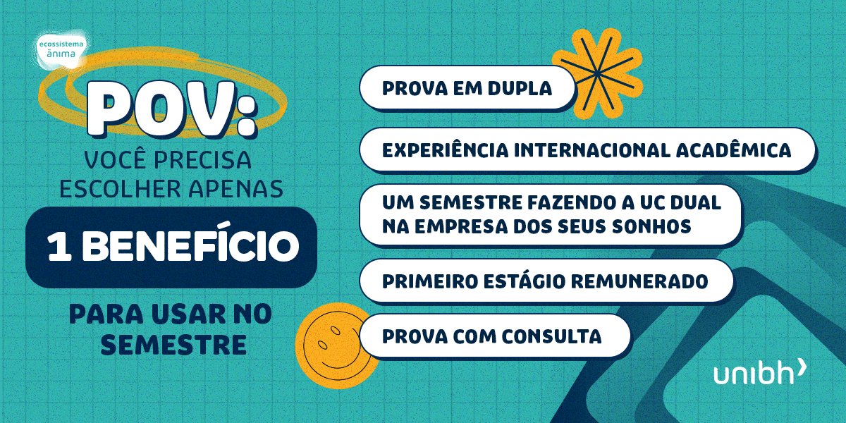 E, aí? Qual desses benefícios mais faria sentido para essa etapa da sua jornada acadêmica?