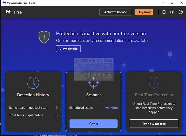 majorgeeks's tweet photo. Updated - #Malwarebytes is a complete antivirus replacement to protect you from #malware, #ransomware, exploits, and malicious #websites and #apps.
https://t.co/520pqP8iLs #anitmalware https://t.co/ySHluVr2lK