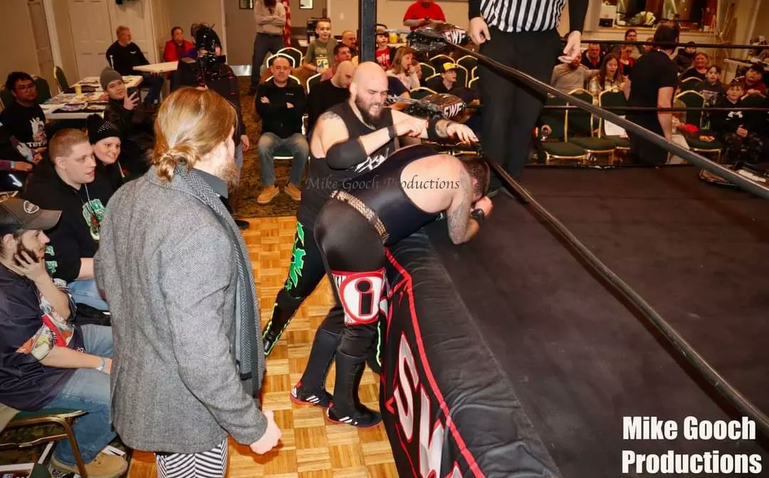 nxznofficial's tweet photo. Putting the beats on Kit Raff
SWF "Love at First Fight"
Pompton Lakes, NJ
2/4/23
@SWFLive #swf #swflive #prowrestling #wrestling #indiewrestling #indywrestling #wrestler #prowrestler #indywrestler #indiewrestler #wrestle #NXZN #inthename #marshalllaw
๐ธ: @MikeGooch_Pics https://t.co/MNd3Uilzpm