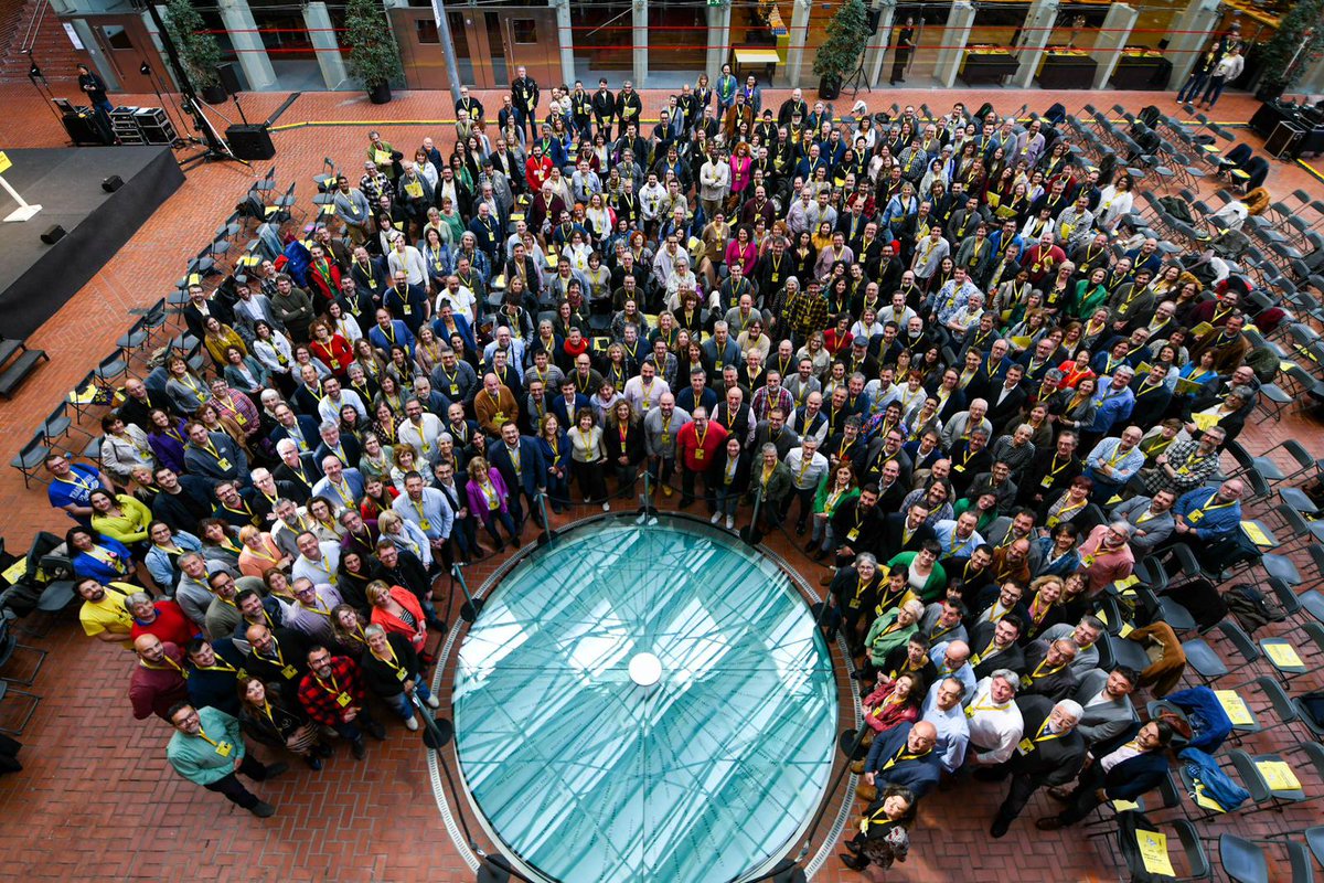 A la Trobada de Municipis Republicans d’<a href="/Esquerra_ERC/">Esquerra Republicana</a> a Barcelona. 
Hem triat transformar!! 
<a href="/ErcSegria/">ERC Segrià</a>
#útils
#TMR2023ERC 
#SegriàPower