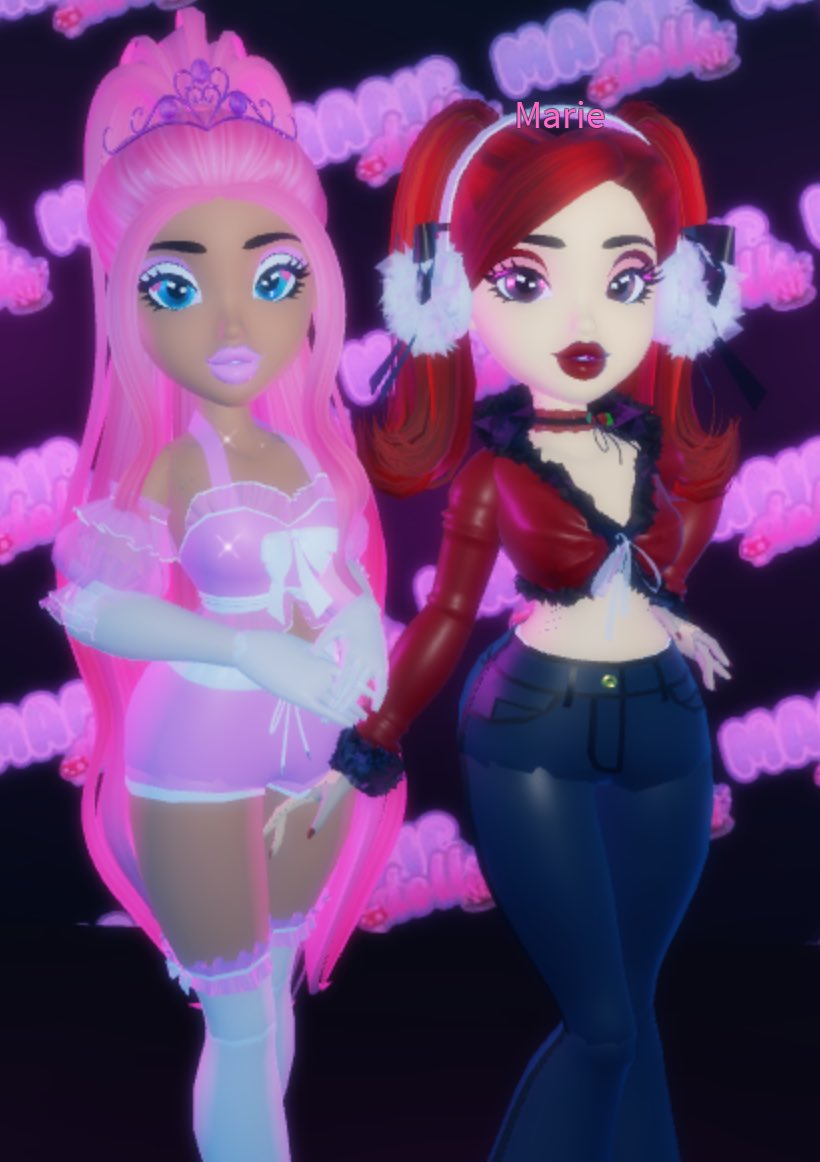 Me and @hey__mariee in dollx @PeacheBee1 @PrinceRicardoYT