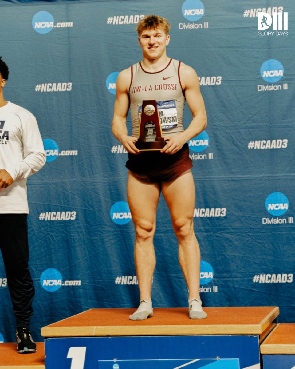 D3GloryDays's tweet image. Sam Blaskowski of @UWLMensTF adds a 60m Title to his D3 Record by winning this morning in 6.71!

🥈 CJ Anderson - @GUPanthers - 6.75

🥉 Jalen Leonard-Osborne - @IthacaMXCTF - 6.76

📸: @mralanlam2
