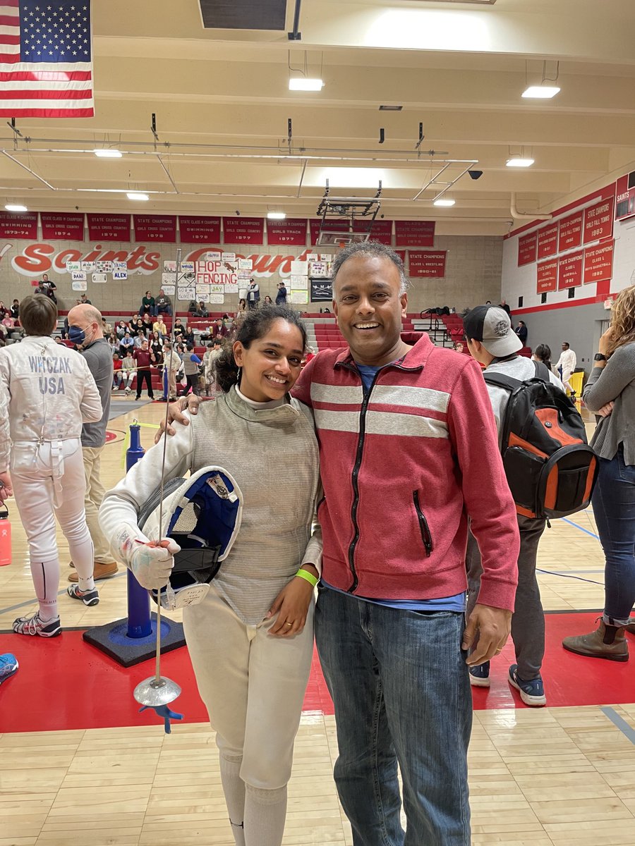 Intense but fun Saturday fencing at the CT state championship!
