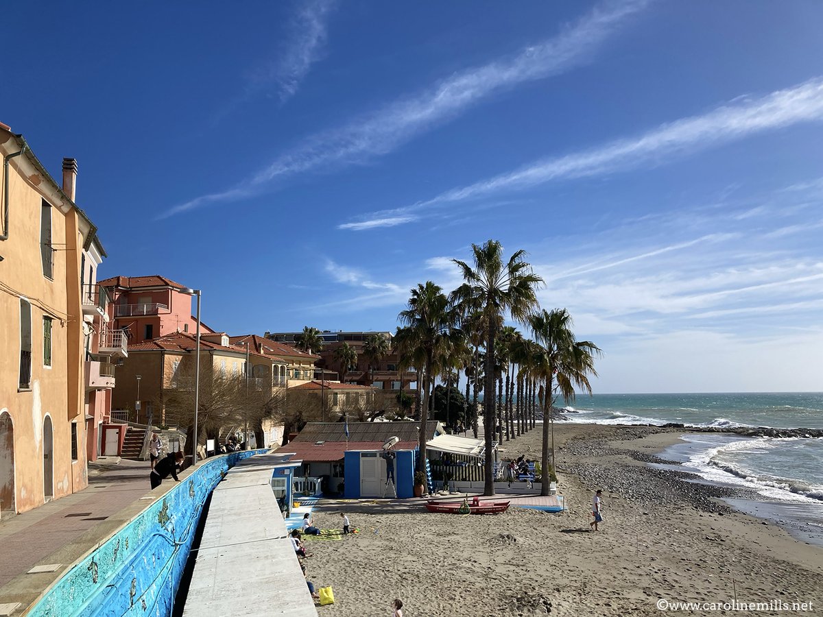San Lorenzo al Mare, an old fishing village on Liguria's riviera, is on the route of the annual #MilanoSanRemo cycle race. I was a week early for the #Italy classic when visiting on my #campervan #roadtrip from the UK to <a href="/VisitMaltaUK/">Visit Malta UK</a>. #wintersun #BGTWMalta <a href="/TravWriters/">BGTW: British Guild of Travel Writers</a>
