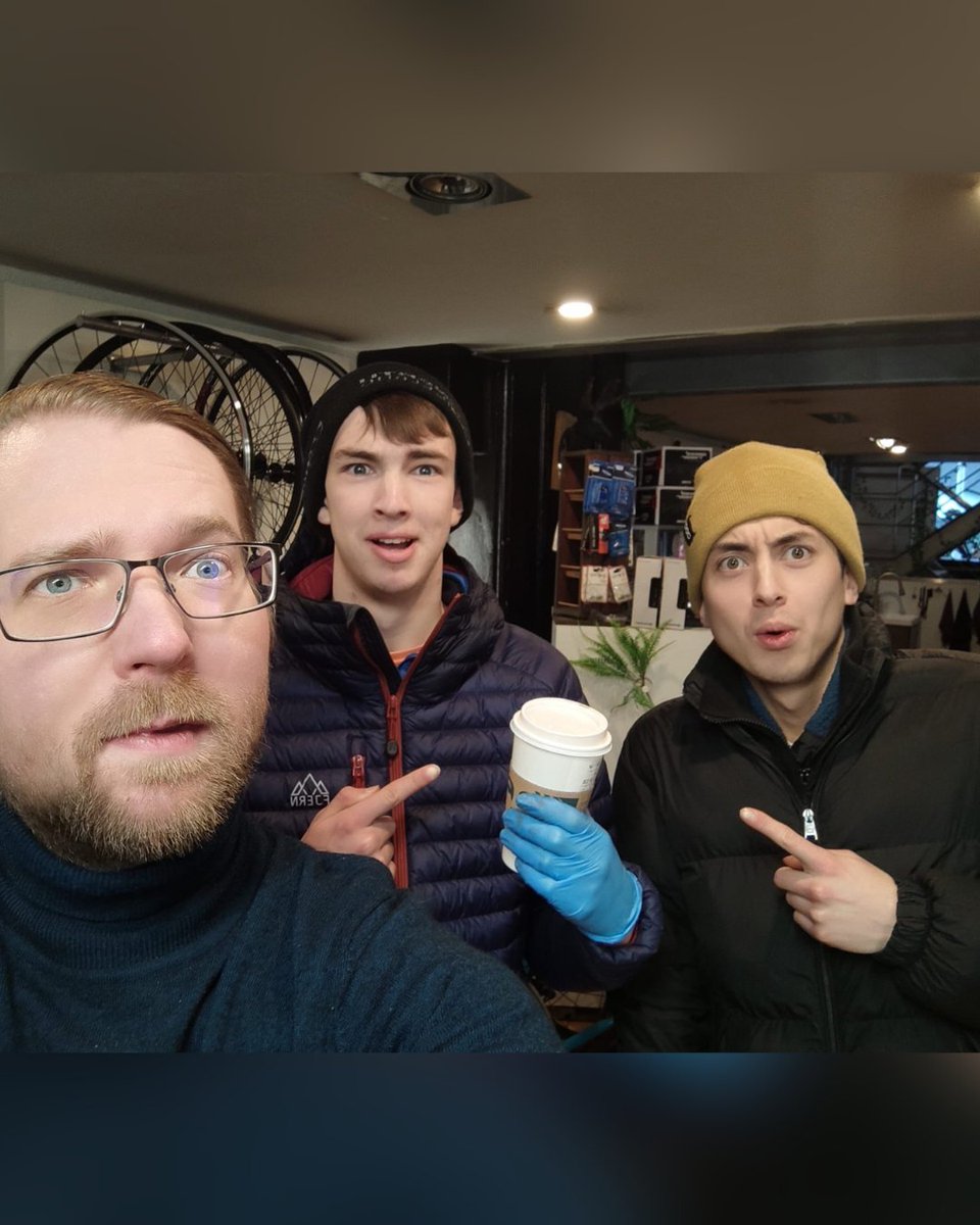 evocyclesie's tweet photo. Surround yourself with the right team and the work will be easier, even more fun and enjoyable.

I tell you from experience, these guys are already part of the daily vibe at Evolution Cycles. 😎 

#teamwork #team #evolutioncycles #limerick #ireland #bikeshop #bikesinireland https://t.co/eTkbVgGbe3