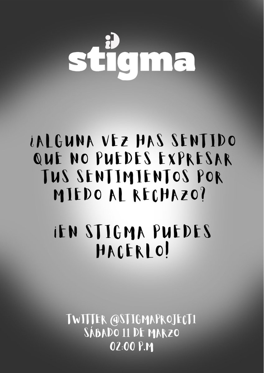 StigmaProject1's tweet photo. ¡En una hora nos vemos aquí! https://t.co/6SmxecoG06