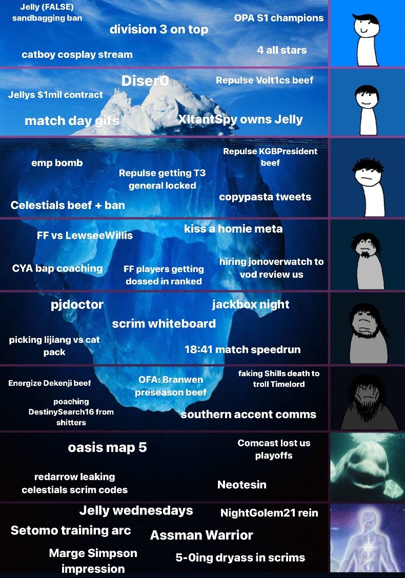 Florida Foxes iceberg.