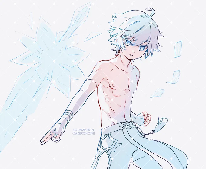 cold but sweet :3#GenshinImpact #Chongyun #Commission 