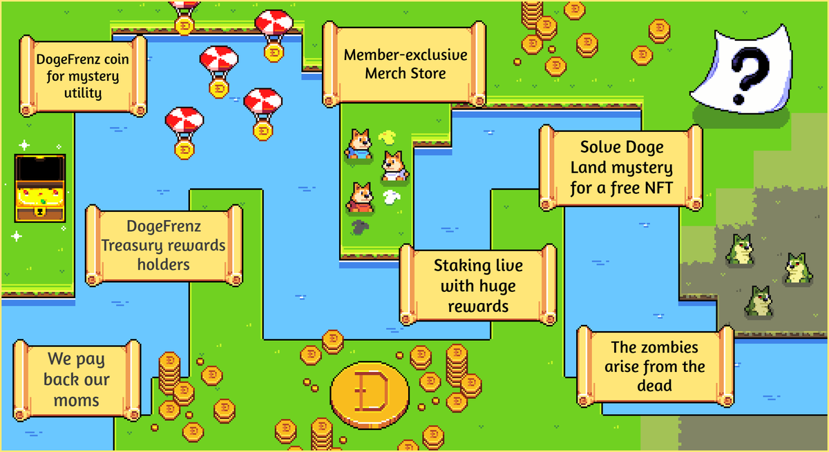 DogeFrenz's tweet photo. The Doge Map🐶

5x #DogeList Giveaway

Follow 
@DogeFrenz
 
Rt, Like &amp; Tag 3 frens 

Turn on notifications! #ordinals #doginals https://t.co/oym6Su0ZYe