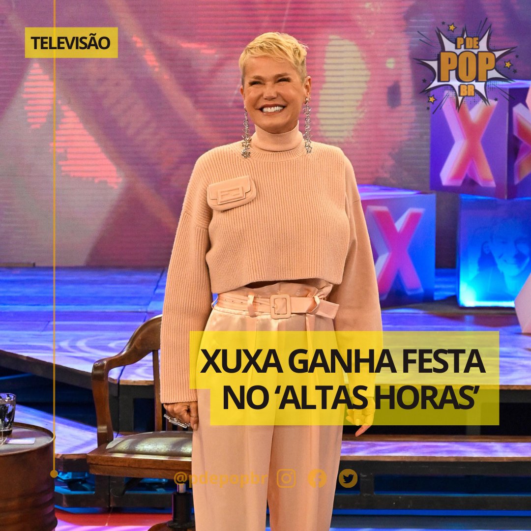 pdepopbr's tweet image. RAINHA!

Para celebrar os 60 anos de Xuxa Meneghel, o 'Altas Horas' preparou um programa xuper especial, com a participação de Sasha, Junno Andrade, Gloria Groove, Lexa, Wanessa Camago, suas paquitas Andrea Veiga, Andrezza Cruz, além de lindas homenagens!

📸 Globo/ Bob Paulino