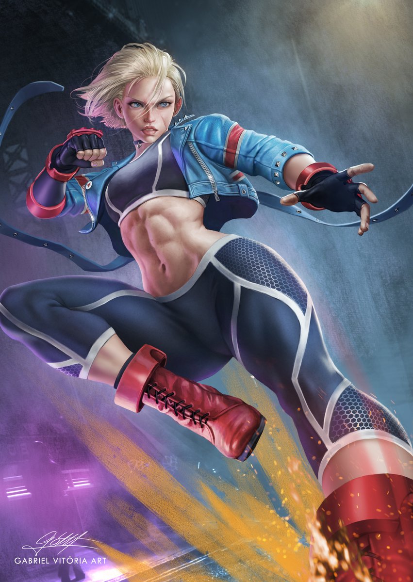 My take on Cammy White's new design in <a href="/StreetFighter/">Street Fighter</a>  Hope you like it!
#streetfighter #cammy #killerbee #capcom #cammywhite #streetfighter6 #sf6
#fightinggames #capcomart #fanart #videogames #fightinggames #games #game #retrogames #art #illustration #digitalart #characterart